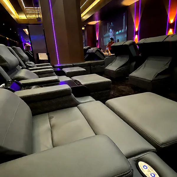 Recliner rest area where guests can unwind slowly after service photo